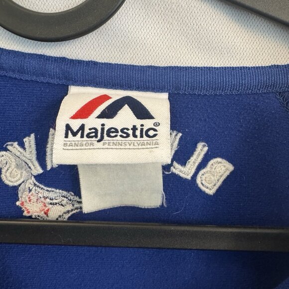 Mens Majestic Toronto Blue Jays Big & Tall Emroidered Full Zip Jacket Size XL - Picture 3 of 8